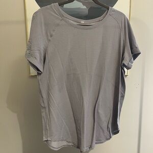 Lululemon Open Up Tie Back Tee, Size 10